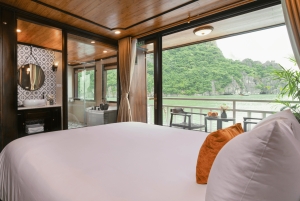 Hanoi: 3-dniowy rejs 5-gwiazdkowy po zatoce Ha Long i Ninh Binh