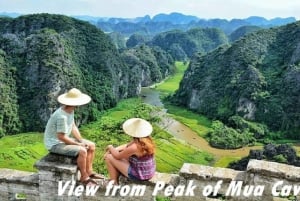 Hanoi: Ninh Binh, Hoa Lu, Tam Coc ja Mua-luola päiväretki