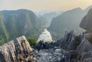 Hanoi: Ninh Binh, Tam Coc, Mua Cave & Hoa Lu with cycling