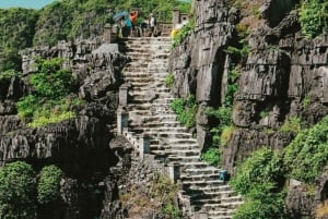 Hanoi: Ninh Binh, Tam Coc, Mua Cave & Hoa Lu with cycling