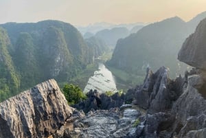 Hanoi: Ninh Binh, Tam Coc, Mua Cave & Hoa Lu with cycling