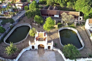 Hanoi: Ninh Binh Thai Vi-tempeltour met boot- en fietstocht