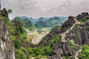 Hanoi: Ninh Binh-tur Hoa Lu, Trang An & Mua-grottan & Van Long