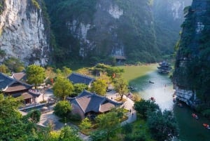 Hanoi: Ninh Binh-tur Hoa Lu, Trang An & Mua-grottan & Van Long