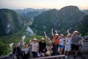 Hanoi:Ninh Binh-Trang An-Mua Cave-Hoa Lu&Cycling BEST SELGER