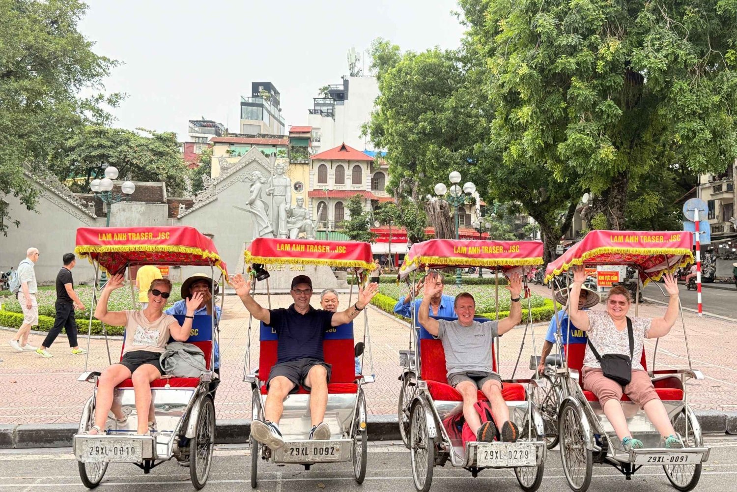 Hanoi: Sykkeltur i gamlebyen med unik opplevelse