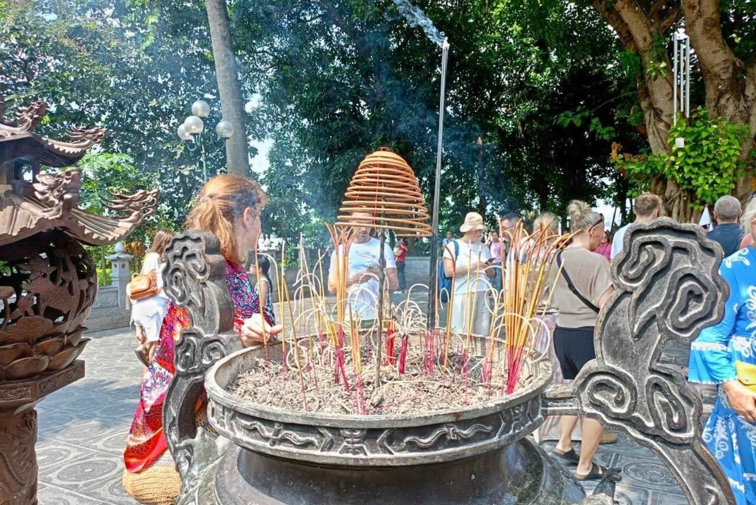 Privat sightseeingtur med cykel i Hanois gamla kvarter med cykeltaxi