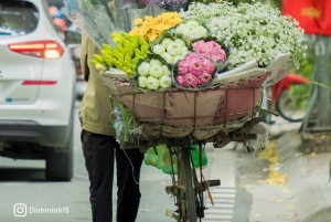 Privat sightseeingtur med cykel i Hanois gamla kvarter med cykeltaxi
