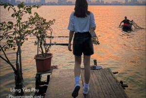 Privat sightseeingtur med cykel i Hanois gamla kvarter med cykeltaxi