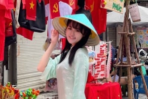 Stara Dzielnica Hanoi: sesja zdjęciowa w tradycyjnym stroju ao dai