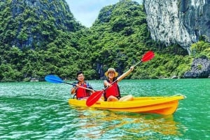 Z Hanoi: 1-dniowy rejs po zatoce Halong z dużymi i małymi grupami