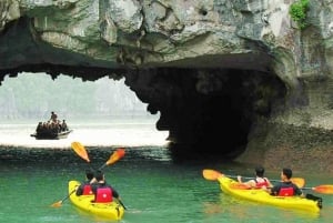 Z Hanoi: 1-dniowy rejs po zatoce Halong z dużymi i małymi grupami