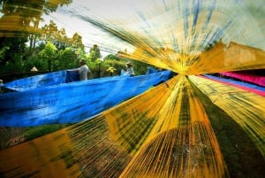 Hanoi: Pagoda dei Profumi con giro in barca e villaggio della seta di loto