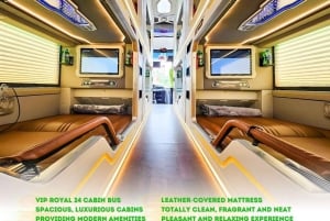 Hanoi: Phong Nha - Hue - Hoi An Traslado en Autobús-cama VIP