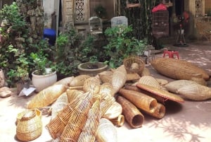 Hanoi: Phu Vinh Bamboo Village & Tram Mountain Relic Complex