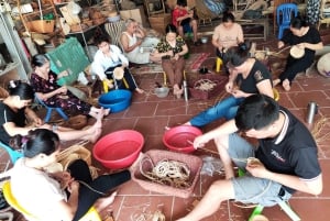 Hanoi: Phu Vinh Bamboo Village & Tram Mountain Relic Complex