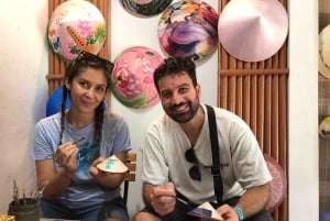 ハノイのPhung Xaロータスシルク手工芸村またはお香、帽子