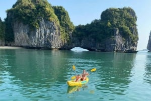 Hanoi: Baia di Lan Ha e isola di Cat Ba 1 o 2 giorni in crociera di lusso