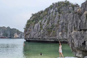 Hanoi: Baia di Lan Ha e isola di Cat Ba 1 o 2 giorni in crociera di lusso