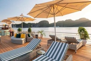Hanoi: Baia di Lan Ha e isola di Cat Ba 1 o 2 giorni in crociera di lusso