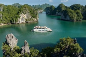 Hanoi: Baia di Lan Ha e isola di Cat Ba 1 o 2 giorni in crociera di lusso