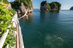 Hanoi: Baia di Lan Ha e isola di Cat Ba 1 o 2 giorni in crociera di lusso