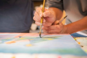 Hanoi: Privat kunstatelieroplevelse med materialer