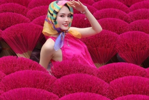 Private Handwerksreise in Hanoi: Weihrauch, Hut, Seidendörfer