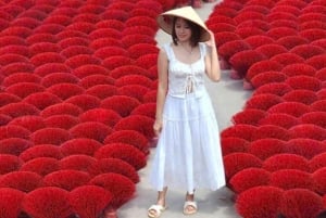Hanoi: Private Conical Hat and Incense Village Tour