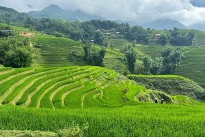 Hanoi: Privé Sapa 2D1N – Cat Cat, O Quy Ho Pass & Fansipan