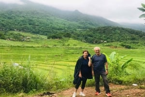 Hanoi: Senderismo de 2 días por la naturaleza de Pu Luong, fin del viaje en Ninh Binh