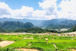 Hanoi: Senderismo de 2 días por la naturaleza de Pu Luong, fin del viaje en Ninh Binh
