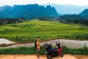 Hanoi: Senderismo de 2 días por la naturaleza de Pu Luong, fin del viaje en Ninh Binh