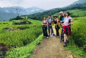 Hanoi: Senderismo de 2 días por la naturaleza de Pu Luong, fin del viaje en Ninh Binh
