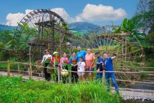 Hanoi: Senderismo de 2 días por la naturaleza de Pu Luong, fin del viaje en Ninh Binh