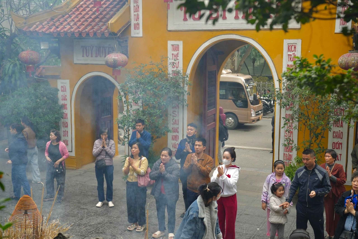 Hanoi: Guidet rundvisning i Quan Su-pagoden