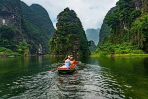 Hanoi: Quang Phu Cau, Hoa Lu, Trang An och Mua Cave Tour