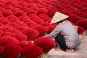 Hanoi: Dagsutflykt till rökelsebyarna och Ninh Binh Hoa Lu Trang An
