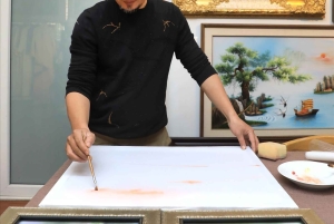 Деревня вышивки Кват Донг в Ханое или деревня шляп и благовоний