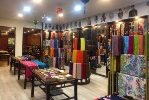 Деревня вышивки Кват Донг в Ханое или деревня шляп и благовоний