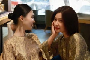 ハノイ：旧市街で伝統的なアオザイレンタル＆フォトウォーク