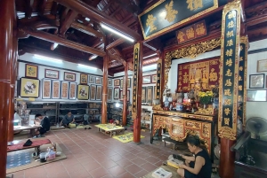 ハノイの遺産：ノム古村とドンホの民芸