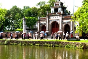 Villaggio dell'incenso Tour della città di Hanoi con pranzo e autobus per piccoli gruppi