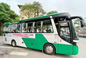 Hanoi: Luksusbussikuljetus Cat Ba -saarelle ja sieltä pois