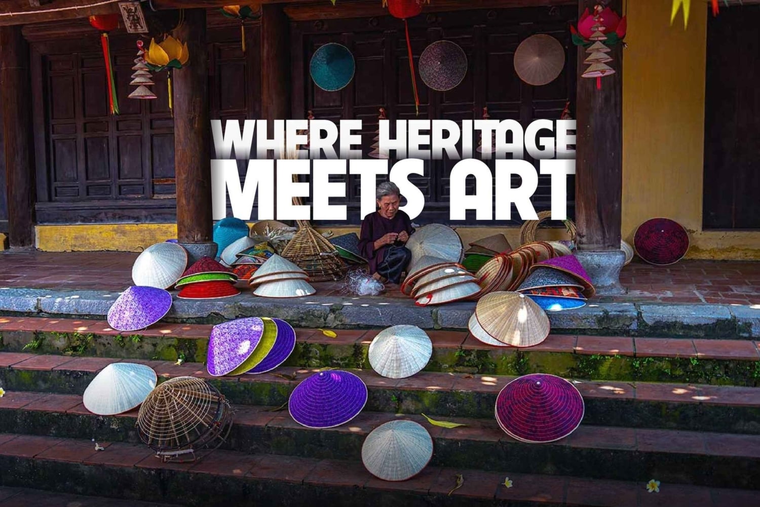 Hanoi: Son Dong-skulpturlandsby eller røgelselandsby og hat