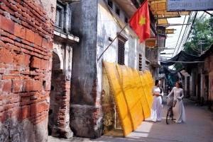 Hanói: salsa de soja, pueblo de los vermicelli y pagoda Thang Nghiem