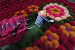 Hanoi-stenkatedralen, røgelseslandsbyen eller Trang An, Mua-grotten