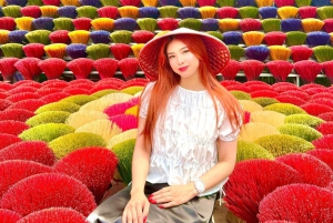 Hanoi-stenkatedralen, røgelseslandsbyen eller Trang An, Mua-grotten