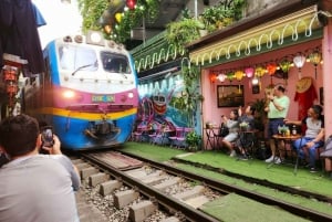 Hanoi: Katuruokakierros Train Streetillä ja piilotetuilla kujilla