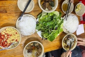 Hanoi Street Food Tour med Train Street – liten grupp